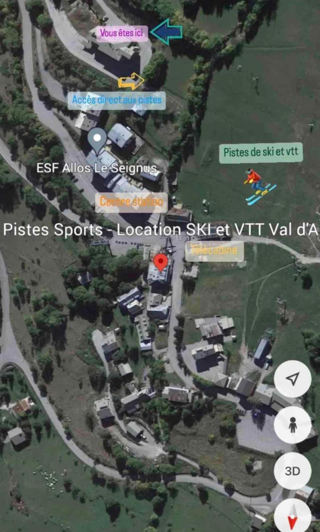 Studio Seignus D Allos Pieds Des Pistes Kültér fotó